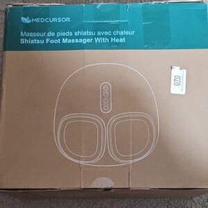 Shiatsu Foot Massager with Heat - Black